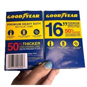 Lot Of 2 Good Year Premium Heavy Duty Bicycle Tube 16 X 1.75/2.124 | 1 6in